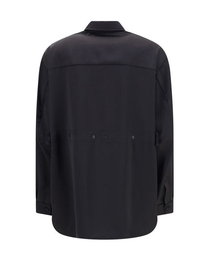 MONCLER x EDWARD ENNINFUL Black Polyester Dress Shirt