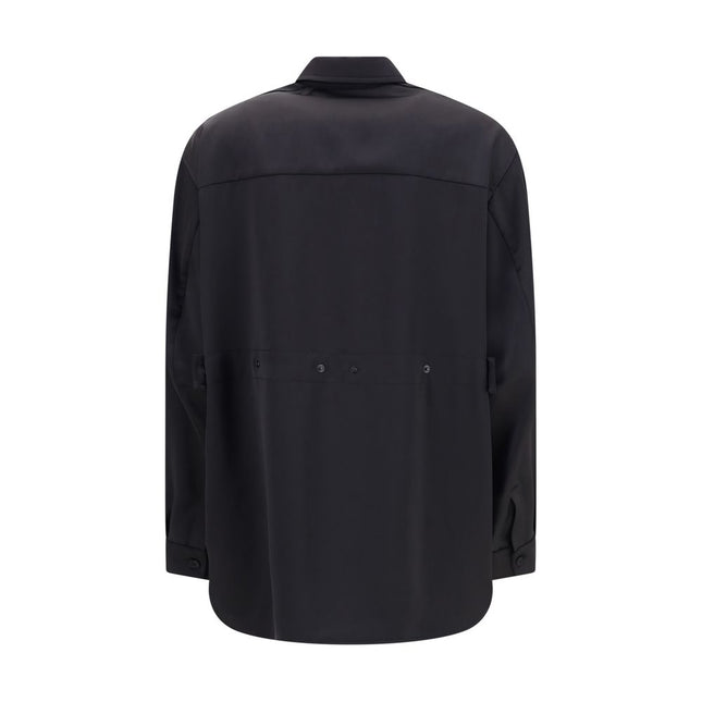MONCLER x EDWARD ENNINFUL Black Polyester Dress Shirt