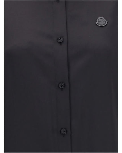 MONCLER x EDWARD ENNINFUL Black Polyester Dress Shirt
