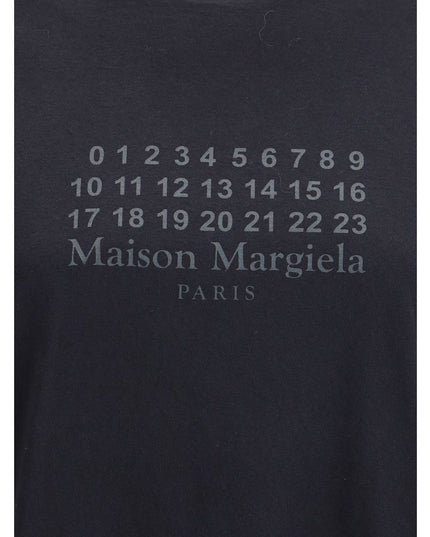 Margiela Black Cotton T-Shirt