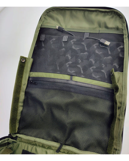 Piquadro Gray Fabric Backpack