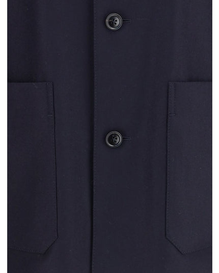 ZEGNA Blue Wool Clothing