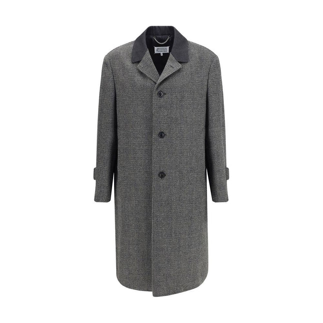 Margiela Gray Fleece Wool Coat