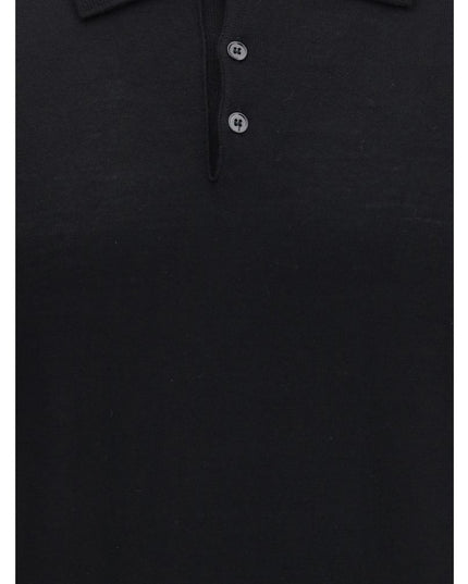 Cruna Black Wool Sweatshirt