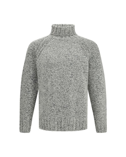 ZEGNA White Cashmere Turtleneck