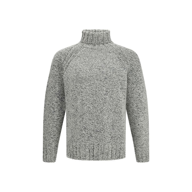 ZEGNA White Cashmere Turtleneck