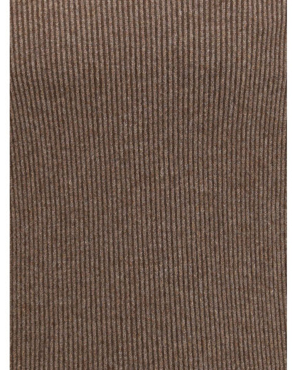 ZEGNA Brown Cashmere Cashmere Sweater