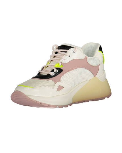 U.S. POLO ASSN. White Polyester Sneaker