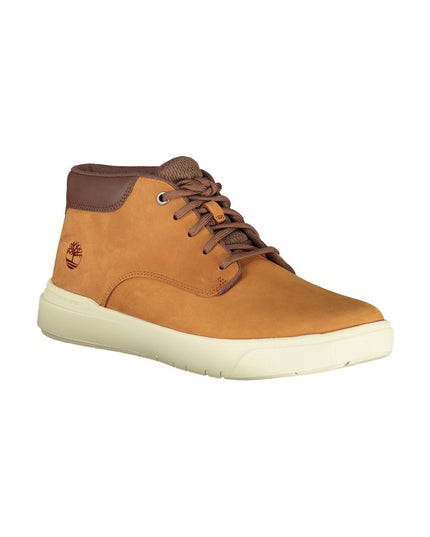 Timberland Brown Leather Men Sneaker
