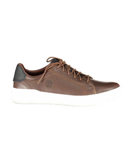 Timberland Brown Leather Men Sneaker