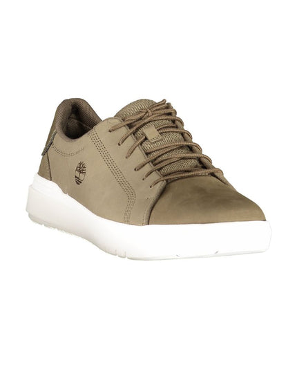 Timberland Green Leather Men Sneaker