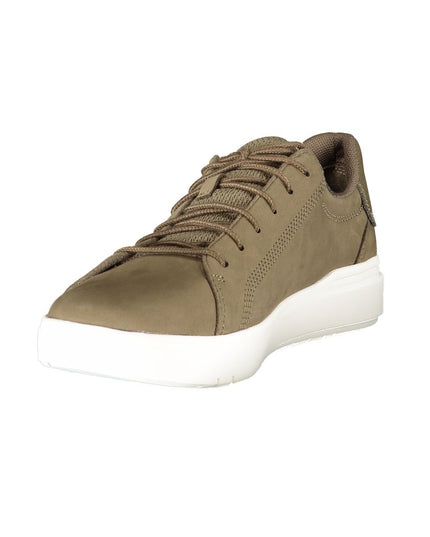 Timberland Green Leather Men Sneaker
