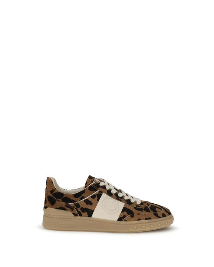 Valentino Garavani Multicolor Calf Leather Bos Taurus Low Top Sneakers