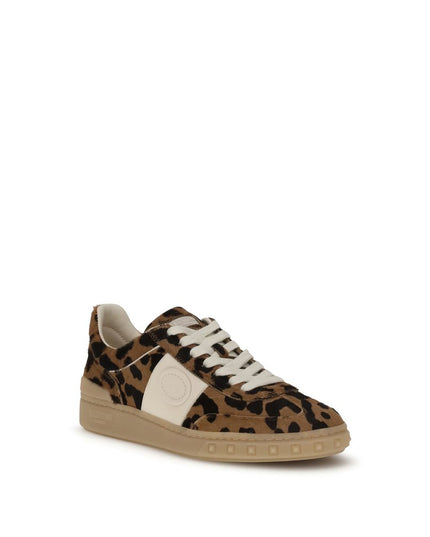 Valentino Garavani Multicolor Calf Leather Bos Taurus Low Top Sneakers