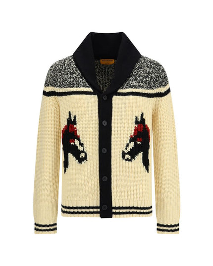 Guest in Residence Cream Wool Cardigan