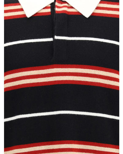 Guest in Residence Multicolor Cashmere Polo Shirt