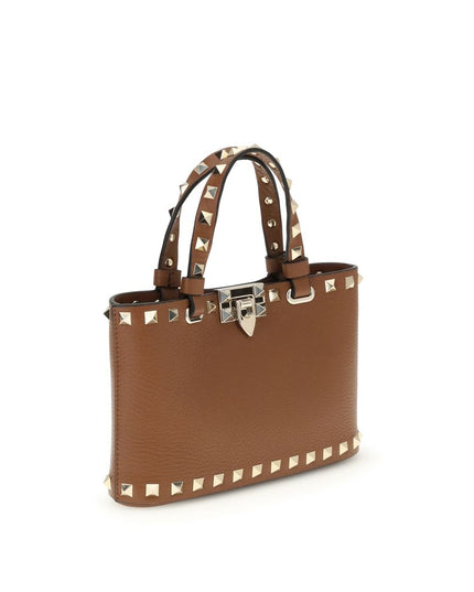 Valentino Garavani Brown Leather Shoulder Bag
