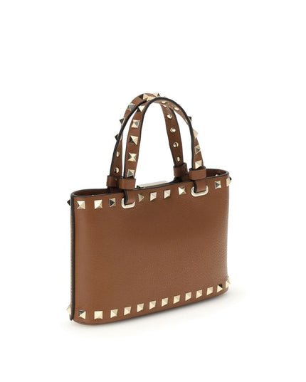 Valentino Garavani Brown Leather Shoulder Bag