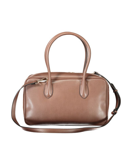 Twinset Brown Polyethylene Women Handbag