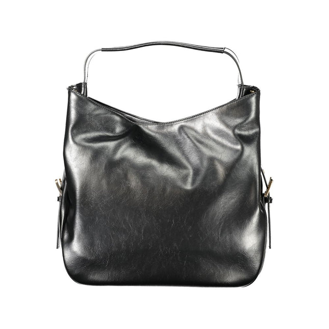 Twinset Black Polyethylene Women Hobo Bag