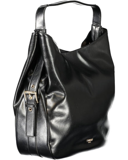Twinset Black Polyethylene Women Hobo Bag