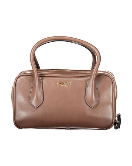 Twinset Brown Polyethylene Women Handbag
