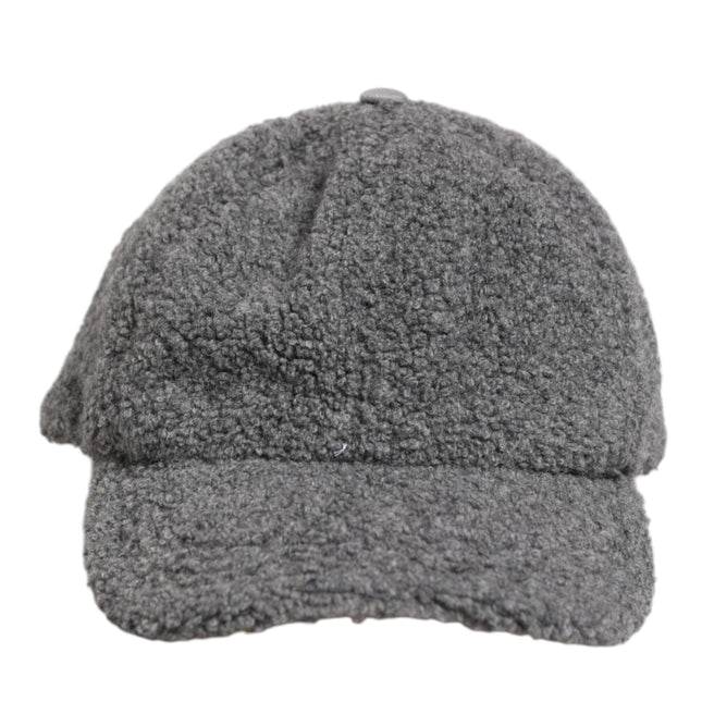 Dolce & Gabbana Gray Wool Fleece Rapper Men Baseball Capello Hat