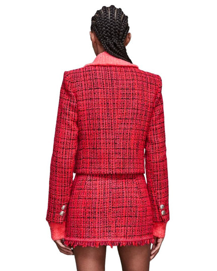 Patrizia Pepe Red Polyester Blazer