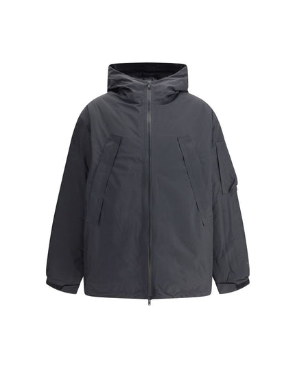 Y-3 Black Polyester Shell Jacket