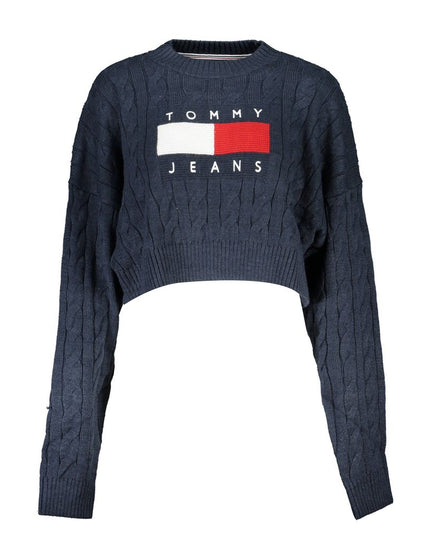 Tommy Hilfiger Blue Polyester Sweater