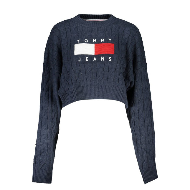 Tommy Hilfiger Blue Polyester Sweater