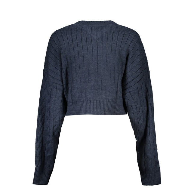 Tommy Hilfiger Blue Polyester Sweater