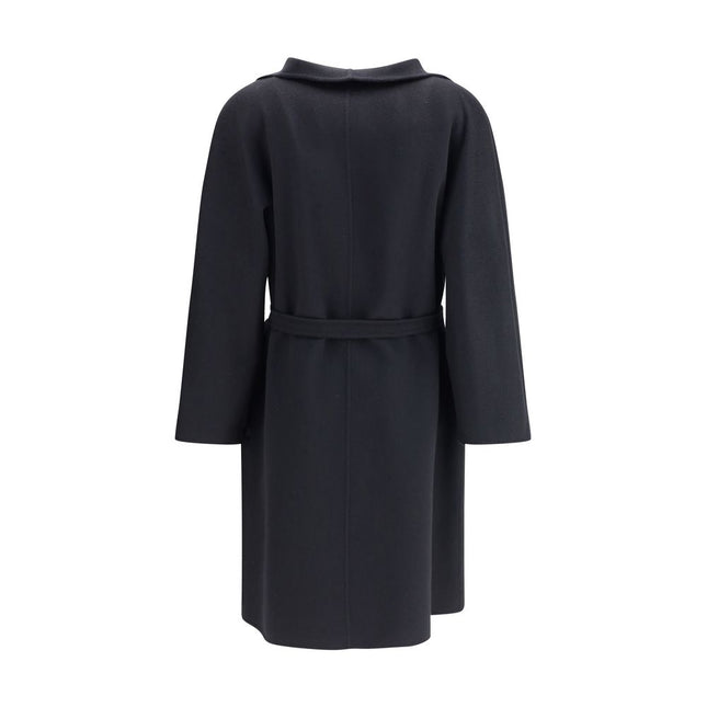 Max Mara Black Cashmere Coat