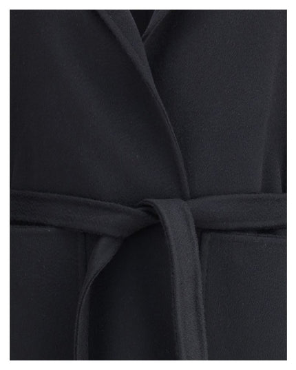 Max Mara Black Cashmere Coat