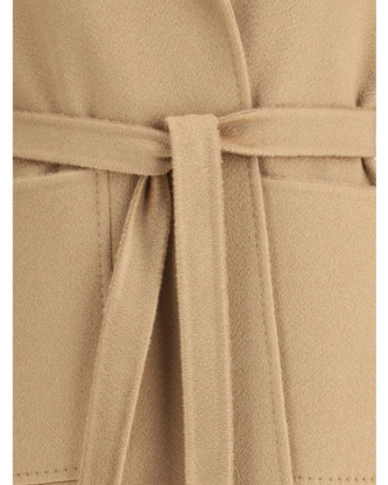 Max Mara Beige Cashmere Coat