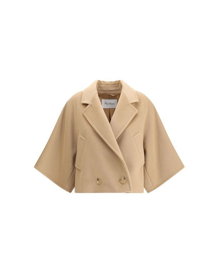 Max Mara Beige Wool Coat