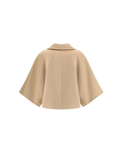 Max Mara Beige Wool Coat