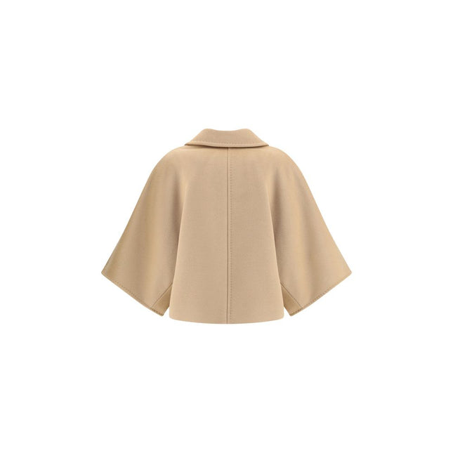 Max Mara Beige Wool Coat