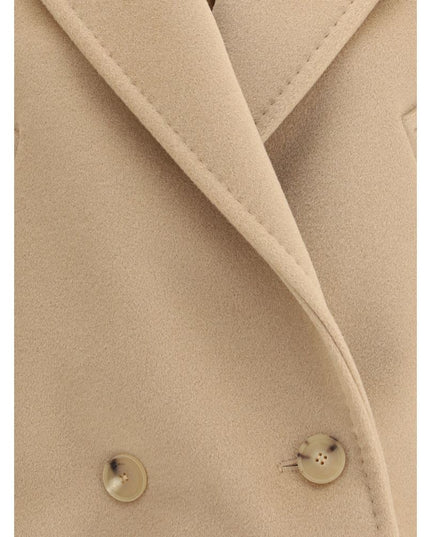 Max Mara Beige Wool Coat