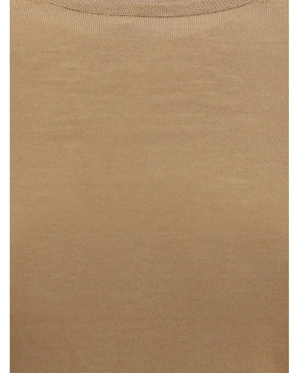 Max Mara Brown Fleece Wool Top