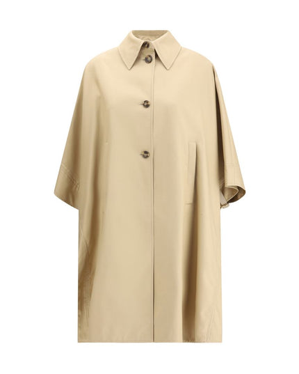 Max Mara Beige Cotton Coat