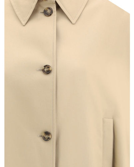 Max Mara Beige Cotton Coat
