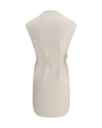 Max Mara Cream Viscose Coat