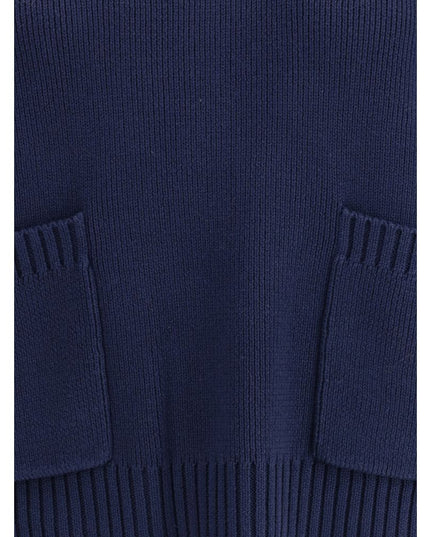 Max Mara Blue Cotton Sweatshirt