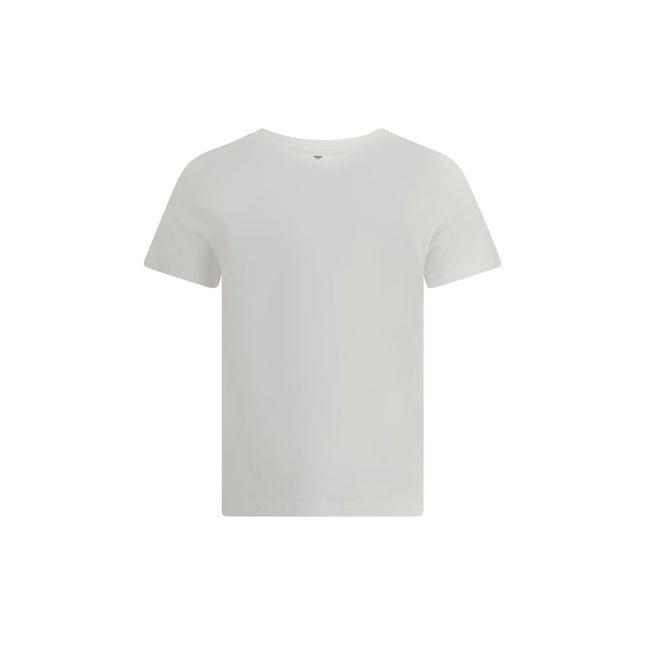 Max Mara White Cotton T-Shirt