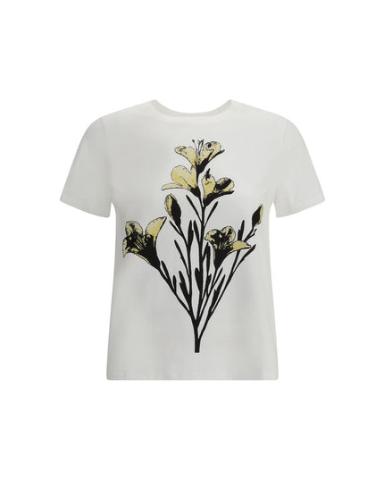 Max Mara White Cotton T-Shirt