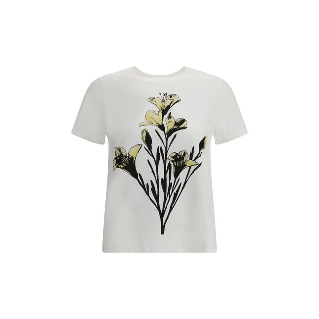 Max Mara White Cotton T-Shirt