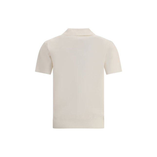 Max Mara White Viscose Dress Shirt
