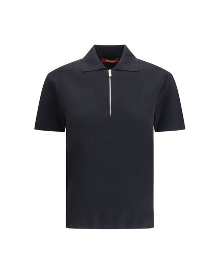 Max Mara Black Viscose Shirt