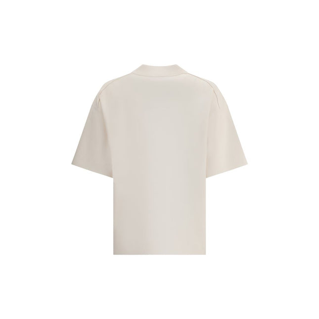 Max Mara White Polyester T-Shirt